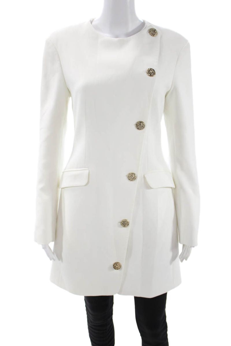 Karen Millen White Coat Size 16