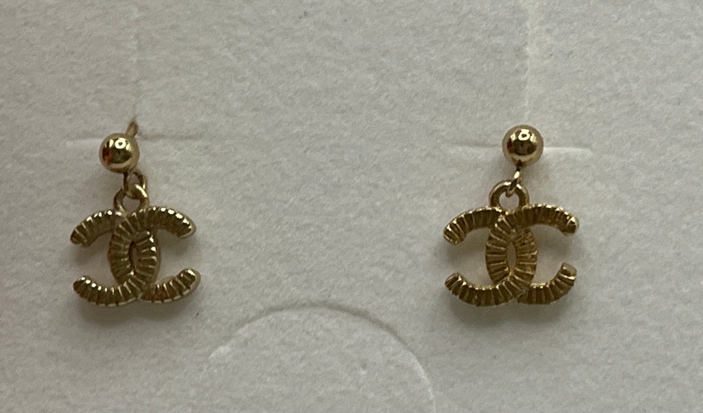 Repurposed CC Charm Earrings