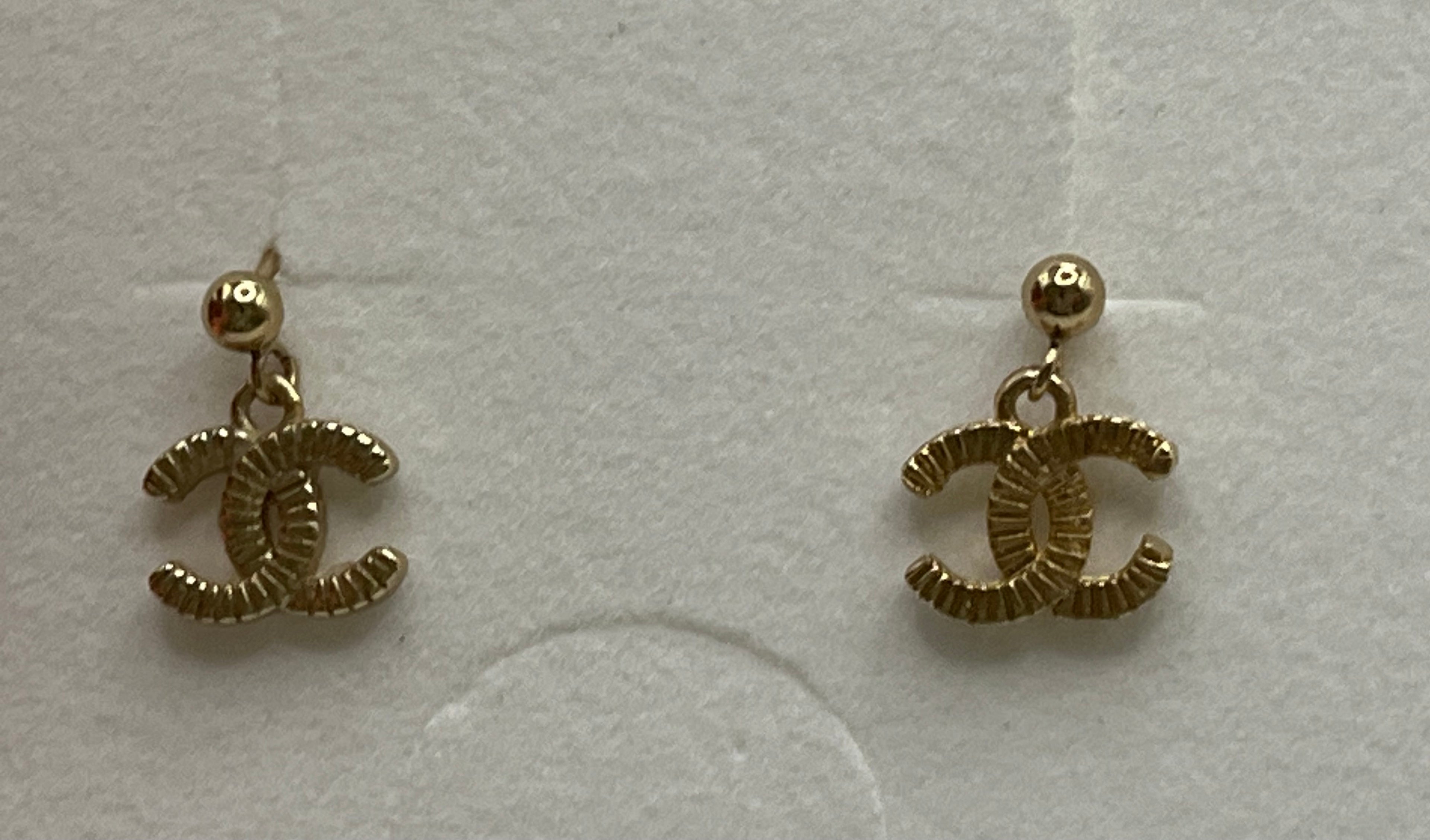 Repurposed CC Charm Earrings