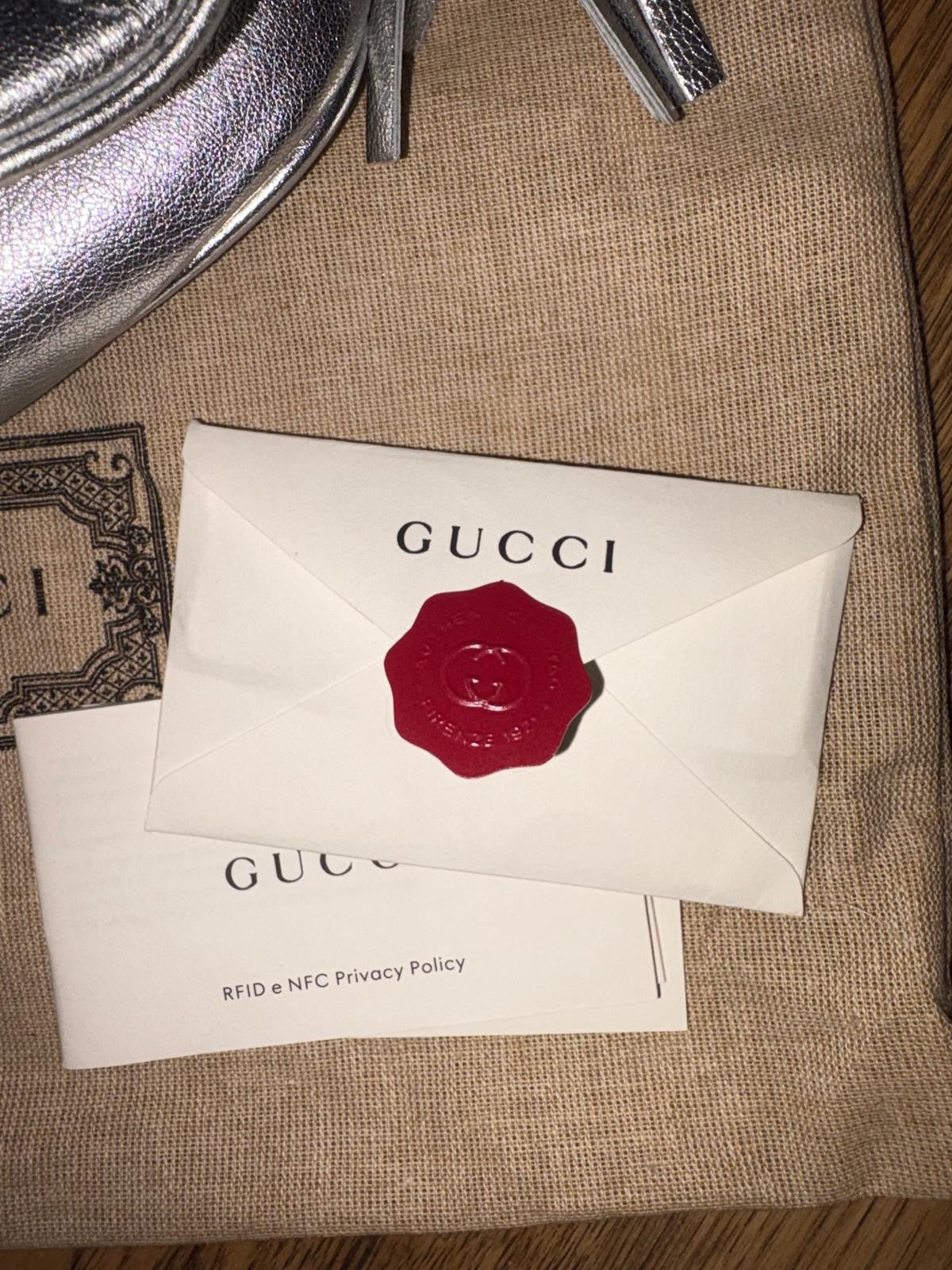 Gucci Silver Blondie Bag Brand New