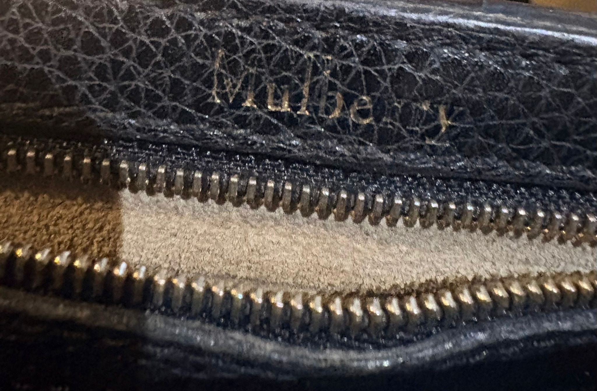 Mulberry Small Black Bayswater