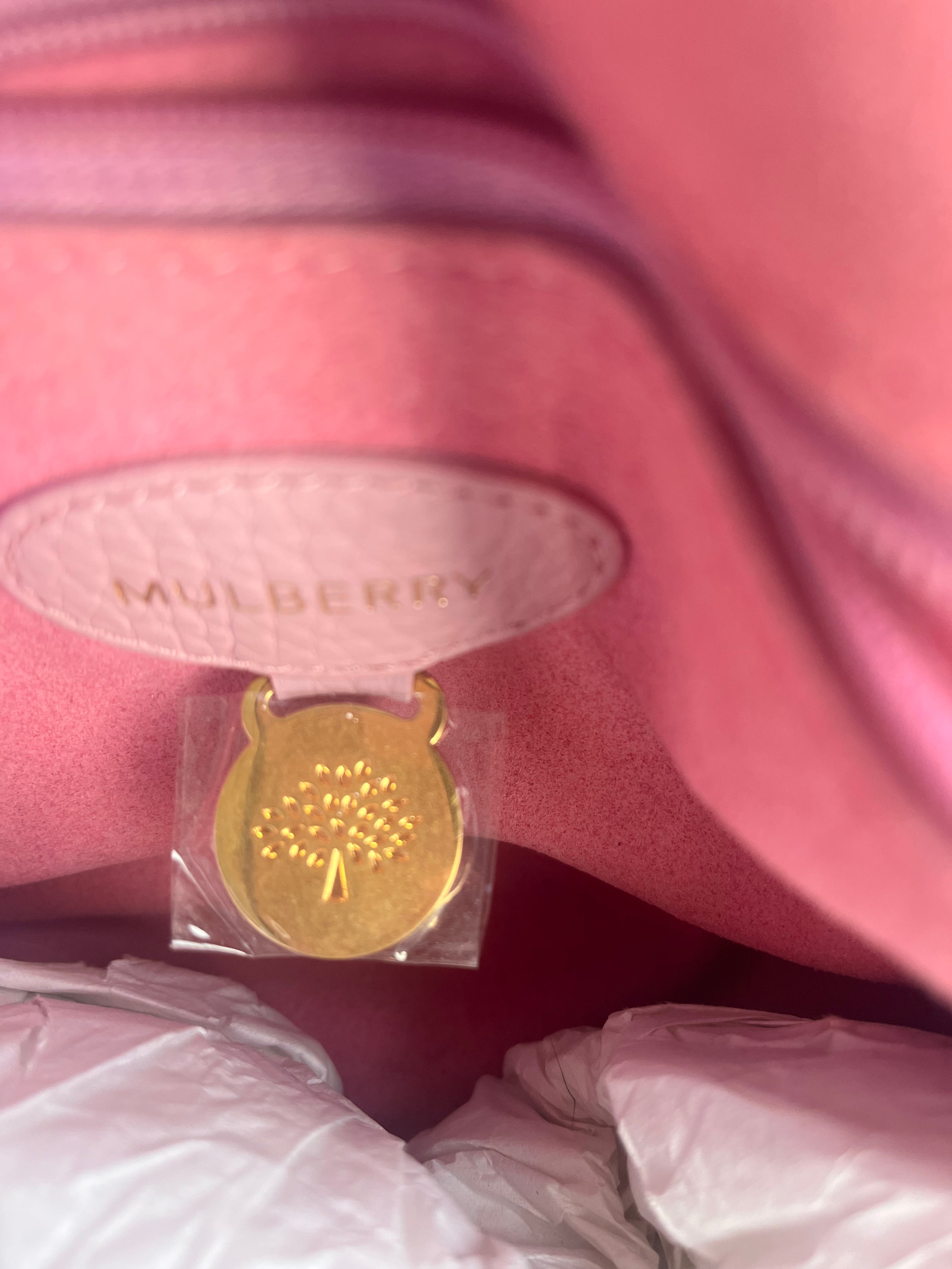 Mulberry Pink Lily Bag