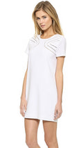 Diane Von Furstenberg White Shift Dress Size 10