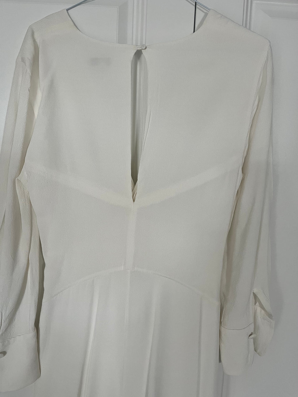 Equipment Winter White ‘Faun’ Dress Size 8