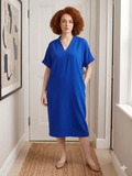 Escada Blue Dress Size 16