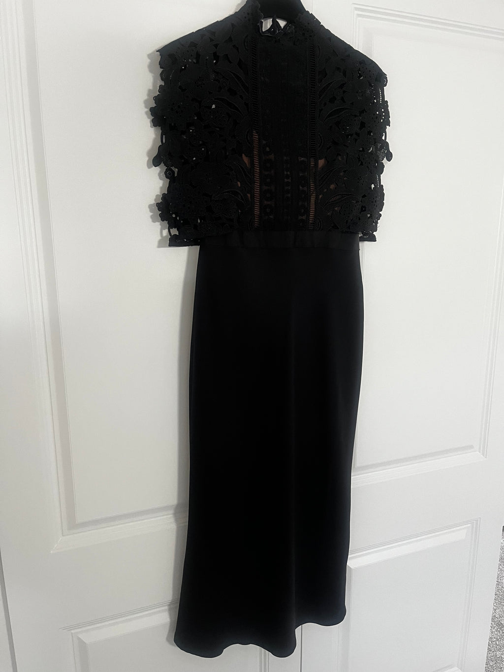 Self Portrait Black Dress Size 10
