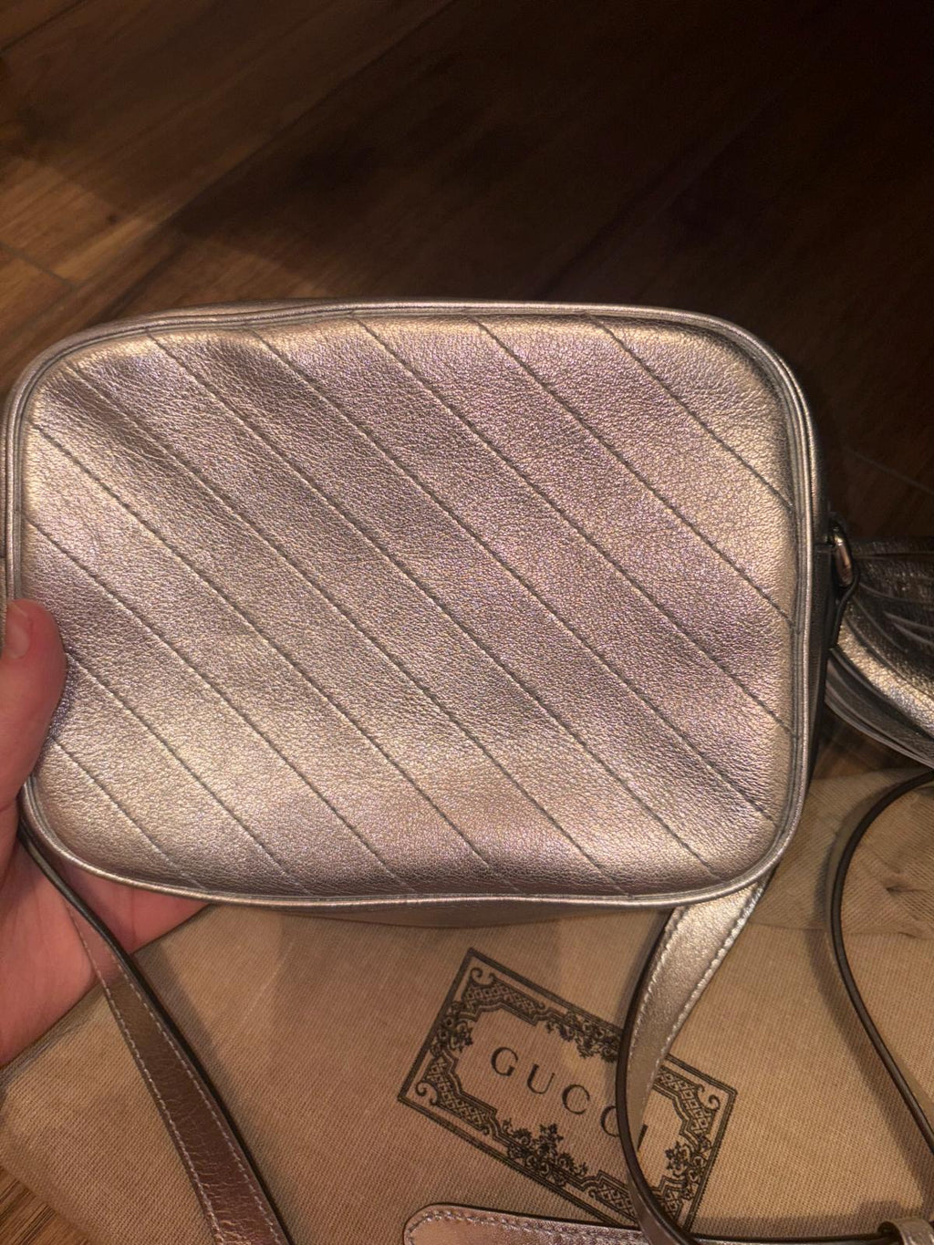 Gucci Silver Blondie Bag Brand New