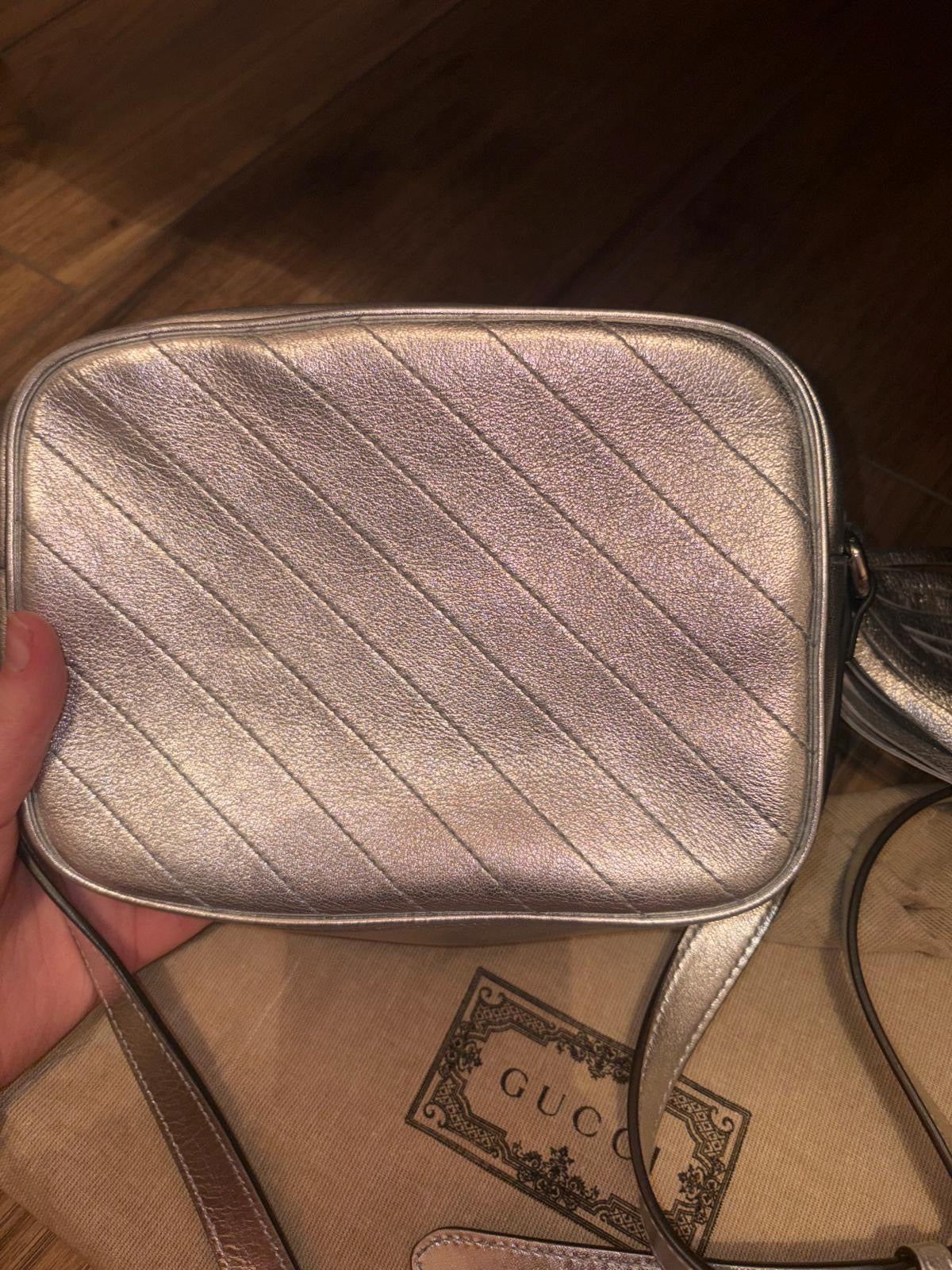 Gucci Silver Blondie Bag Brand New