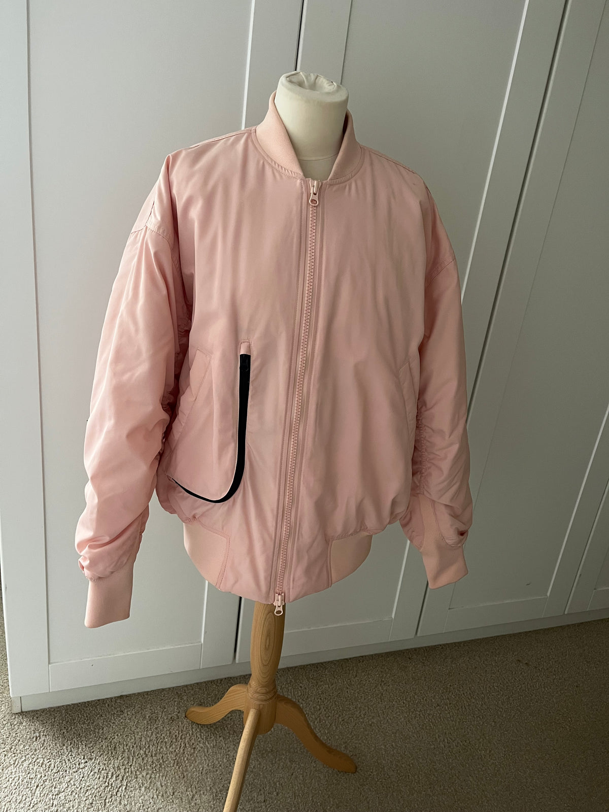 Stella McCartney x Adidas Pink Bomber Size S
