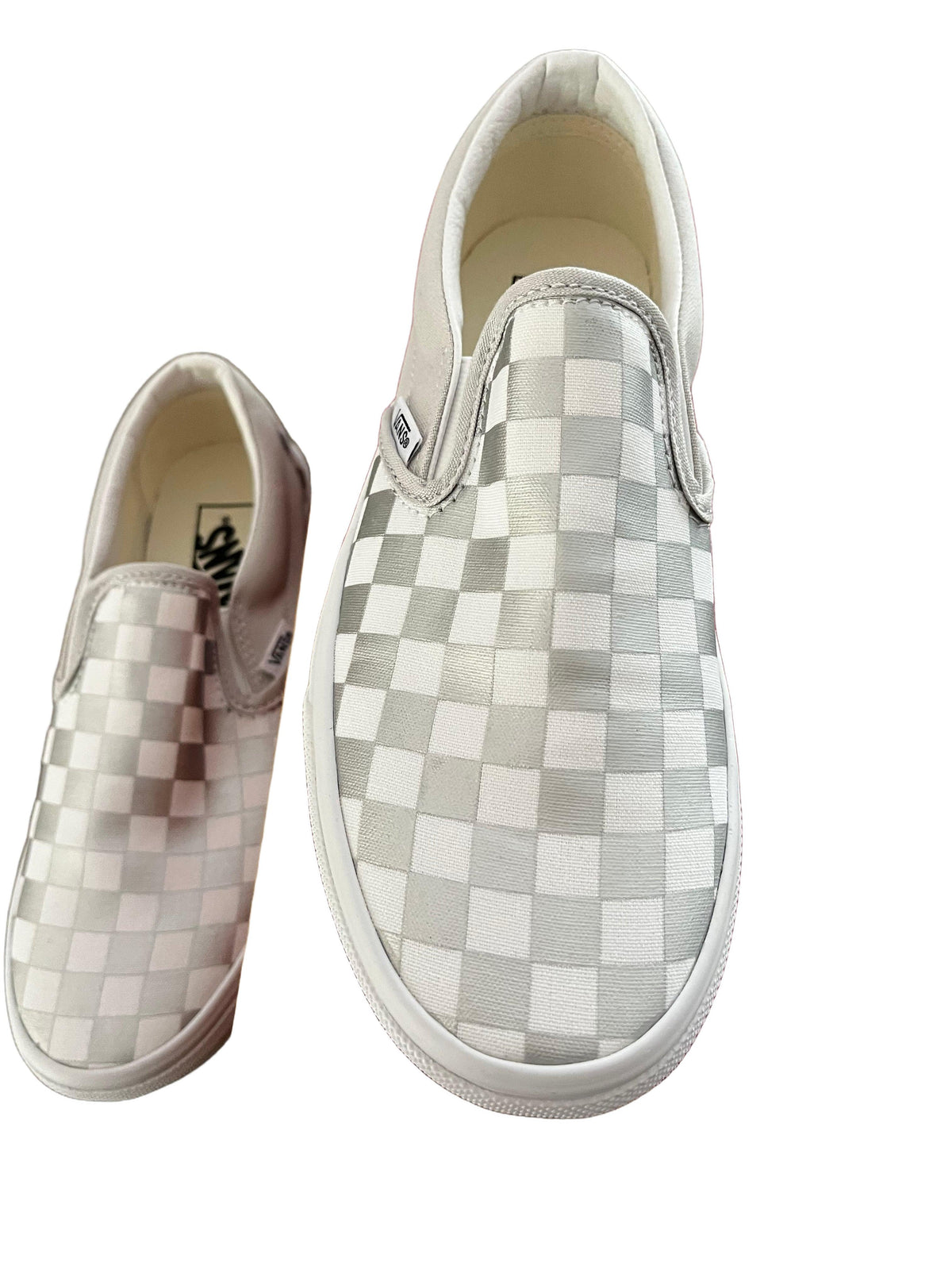 Vans Metallic Slip On Shoes Size 5