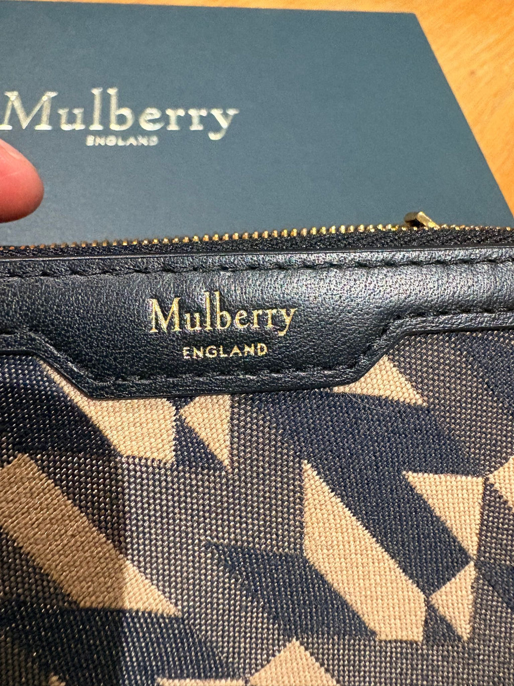 Mulberry ‘M’ Wallet
