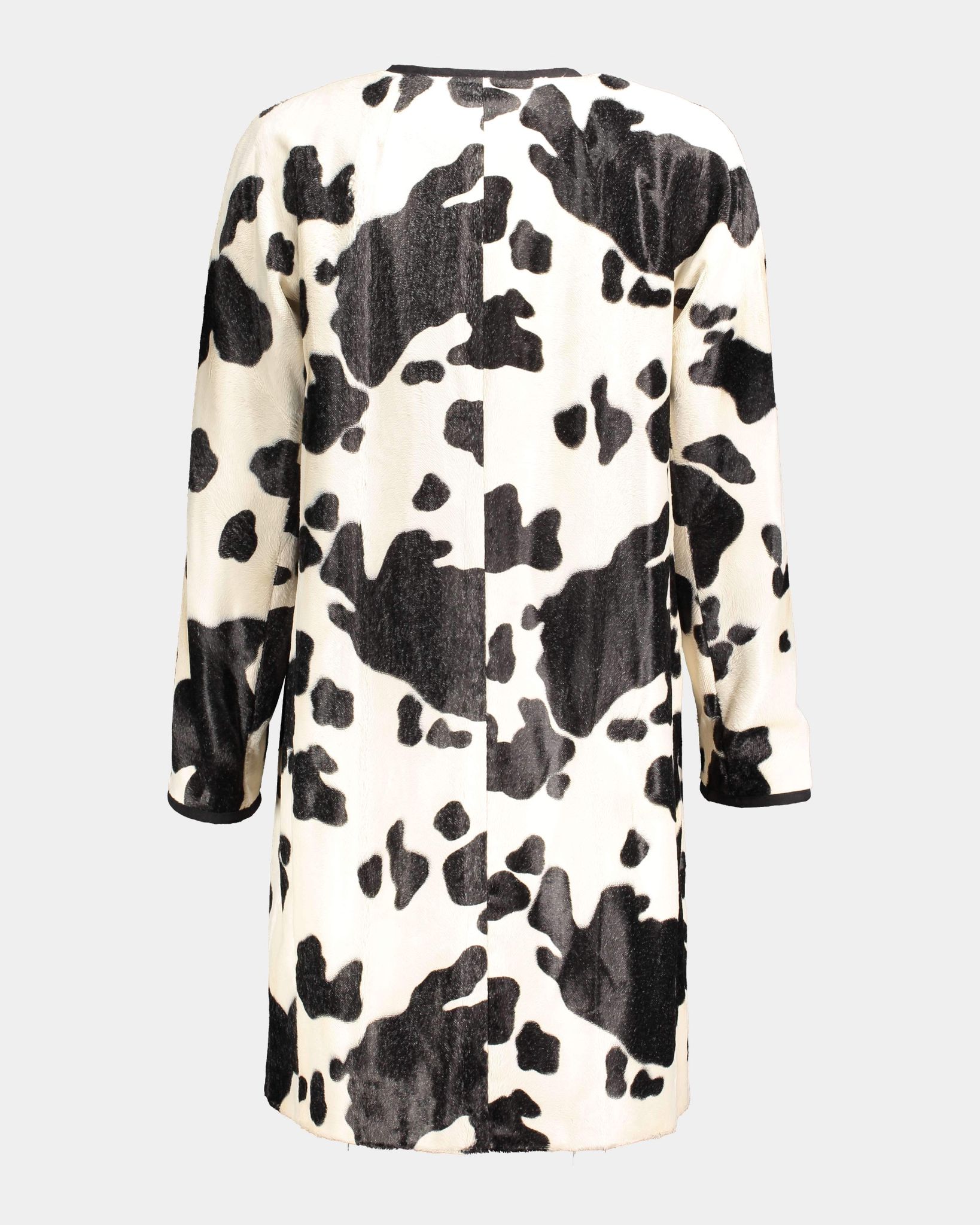 Max Mara Faux Fur Coat Size 16