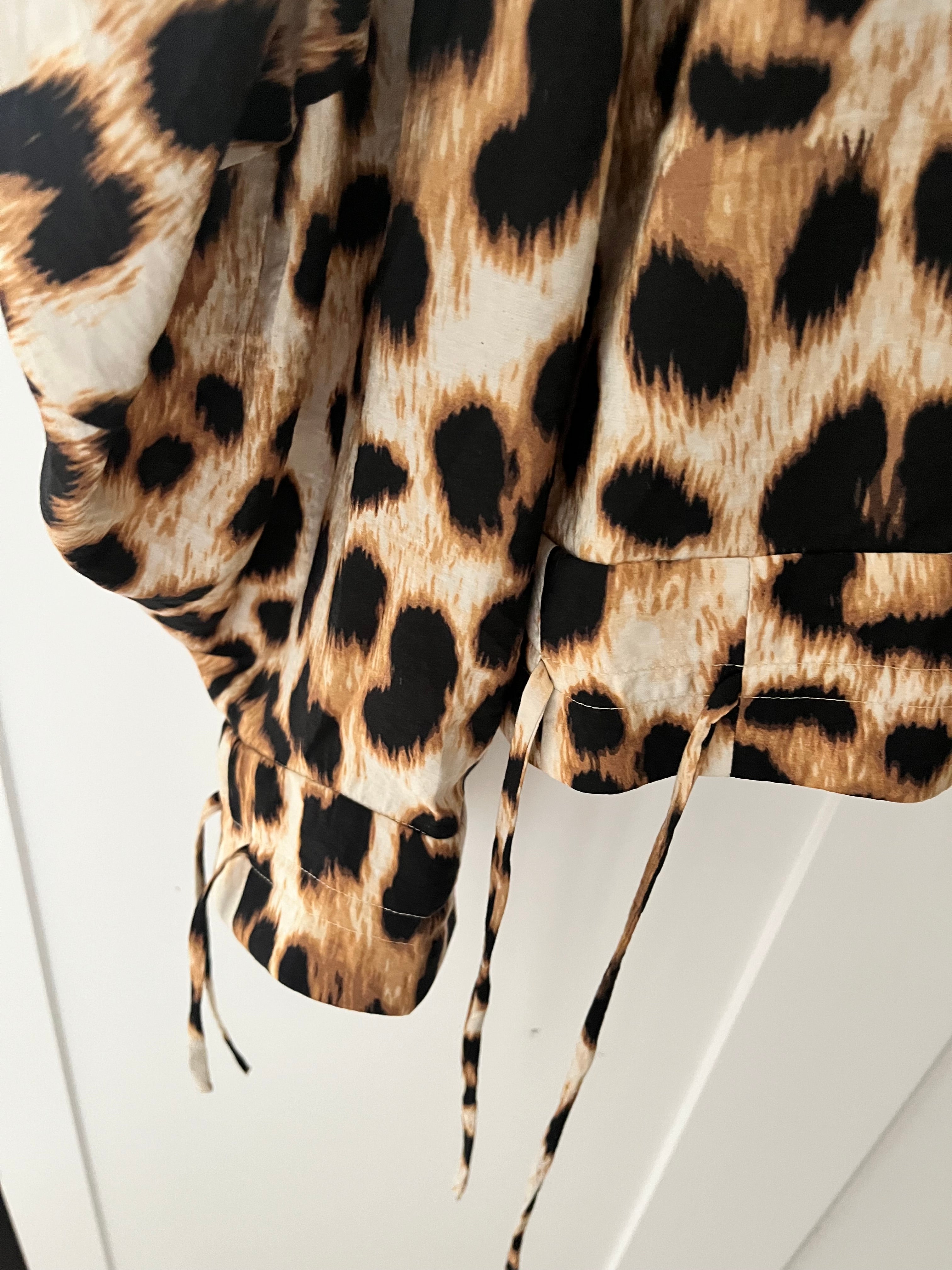 Munthe Leopard Print Blouse Size 38