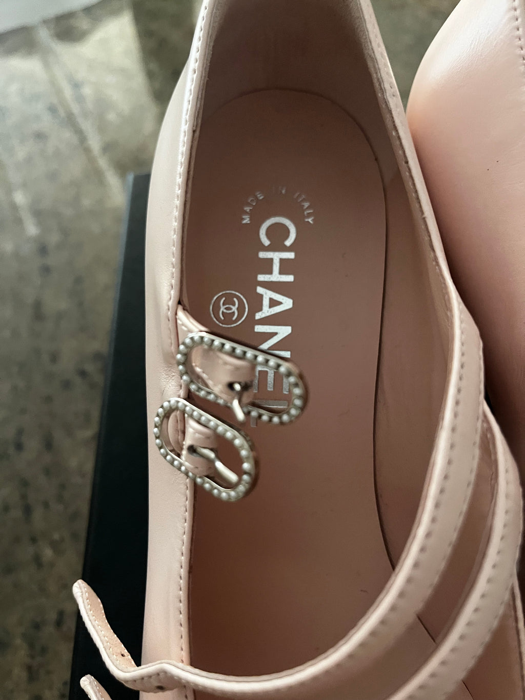 Chanel Mary Jane’s Size 38.5