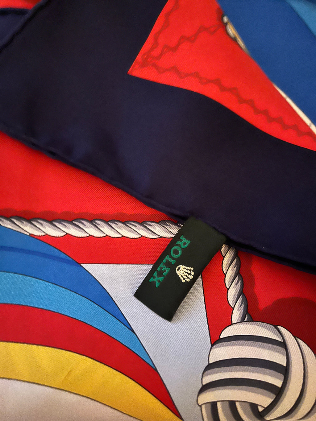 Rolex Silk Nautical Scarf