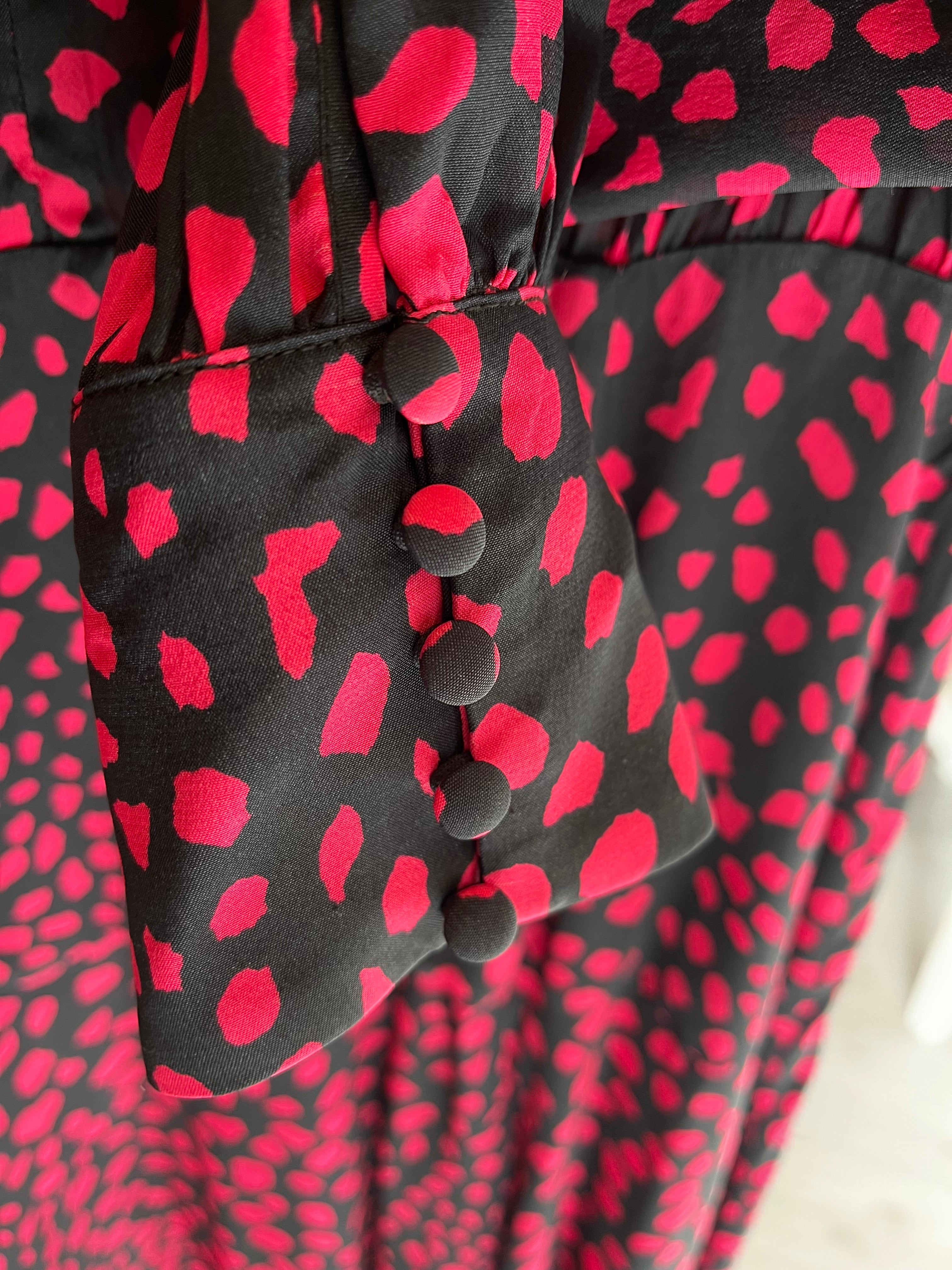 Rixo Elsa Print Dress Size S