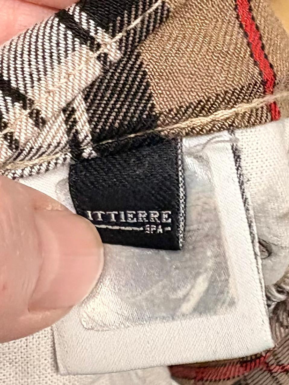 Dolce & Gabbana Plaid Jeans Size 8/10