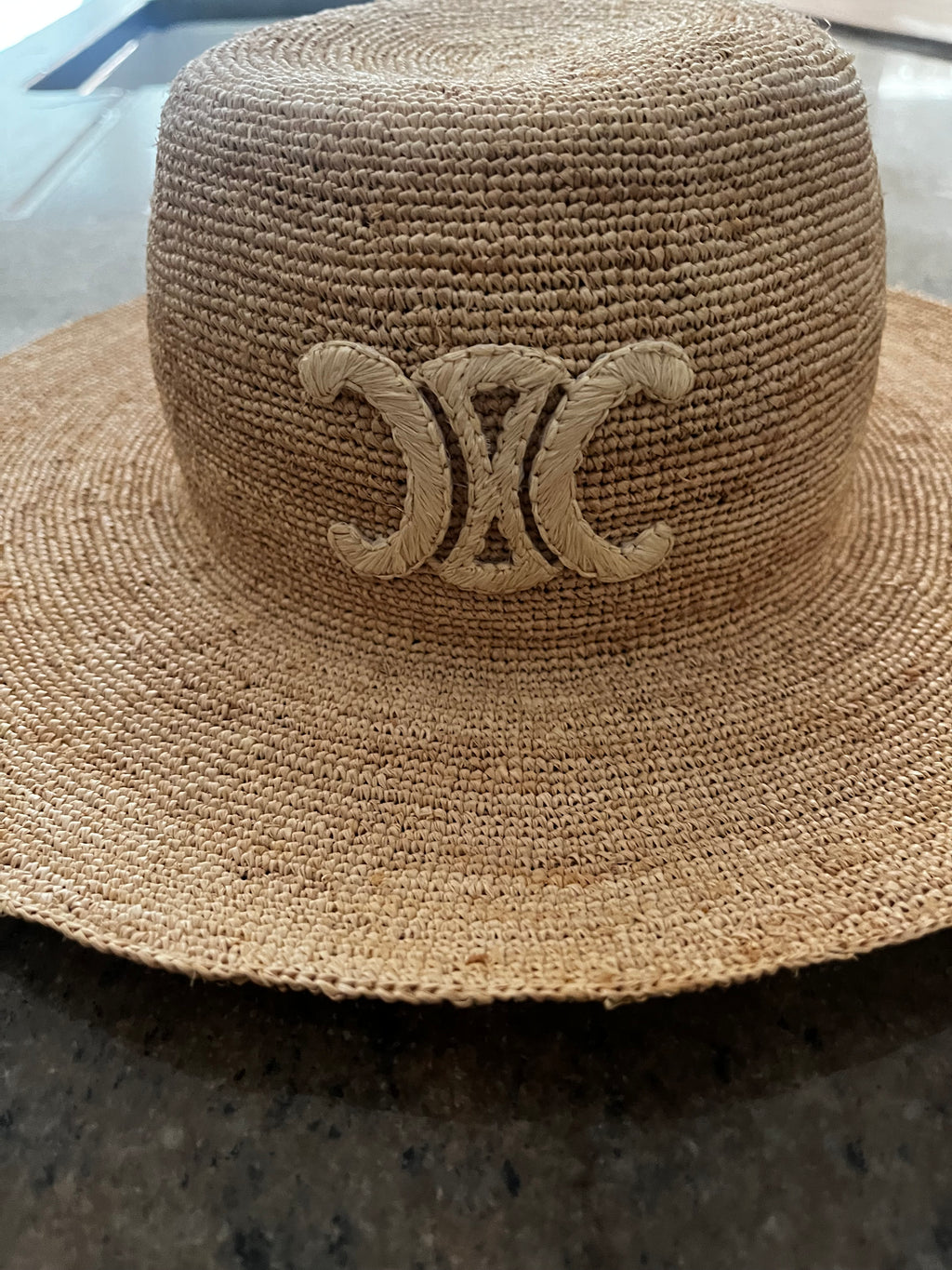 Celine Triomphe Hat Size M