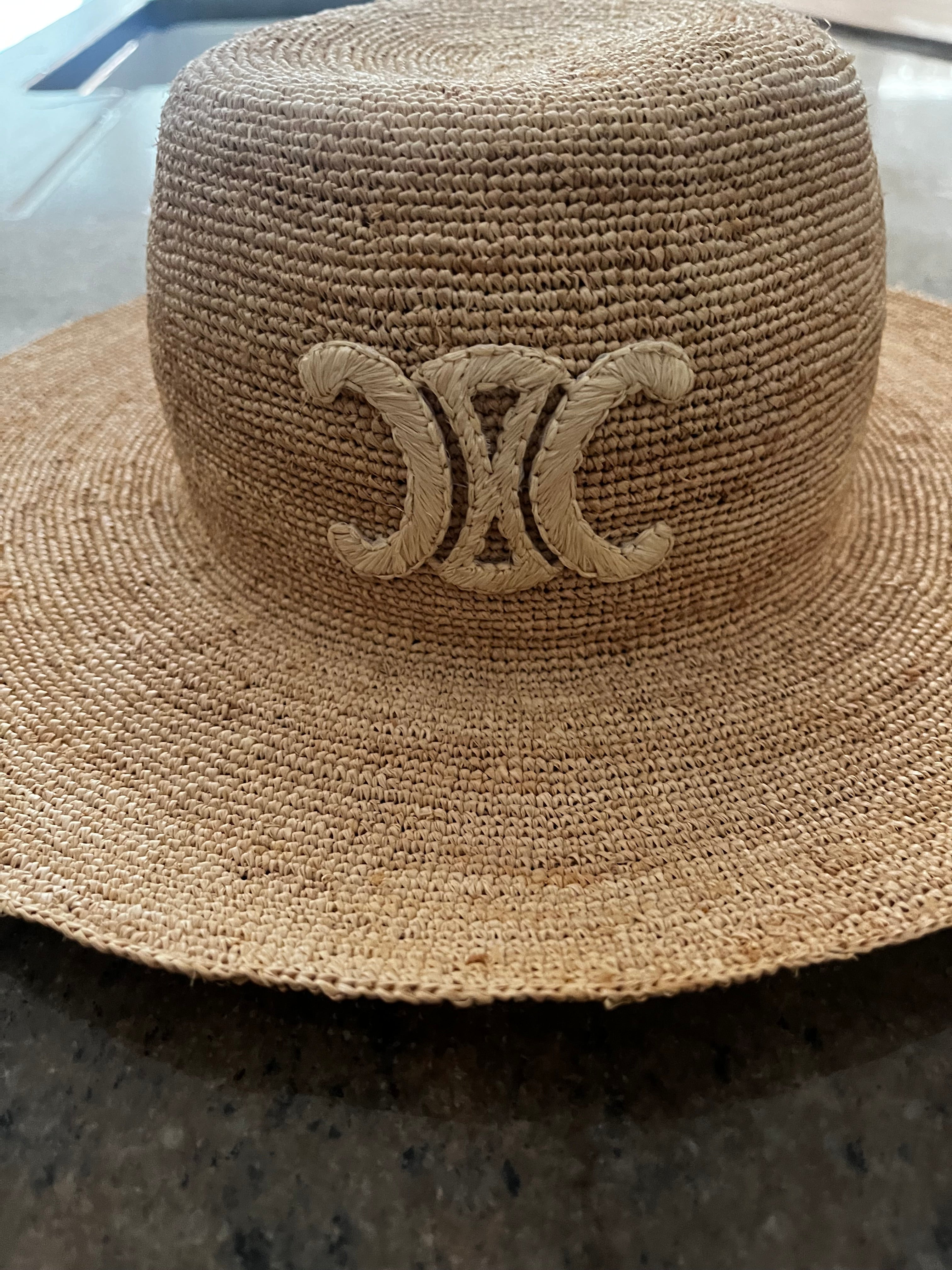 Celine Triomphe Hat Size M