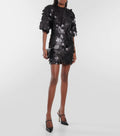 Rotate Black Sequin Dress Size 38