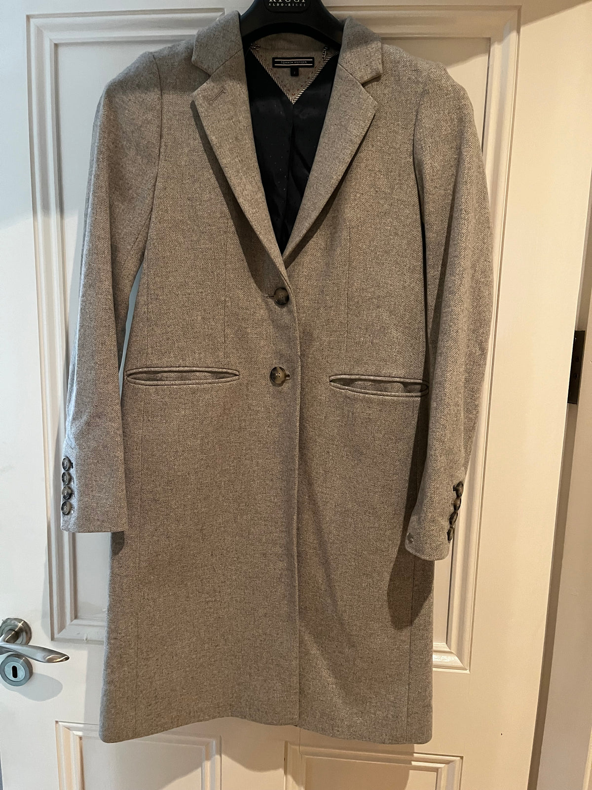 Tommy Hilfiger Grey Coat Size S