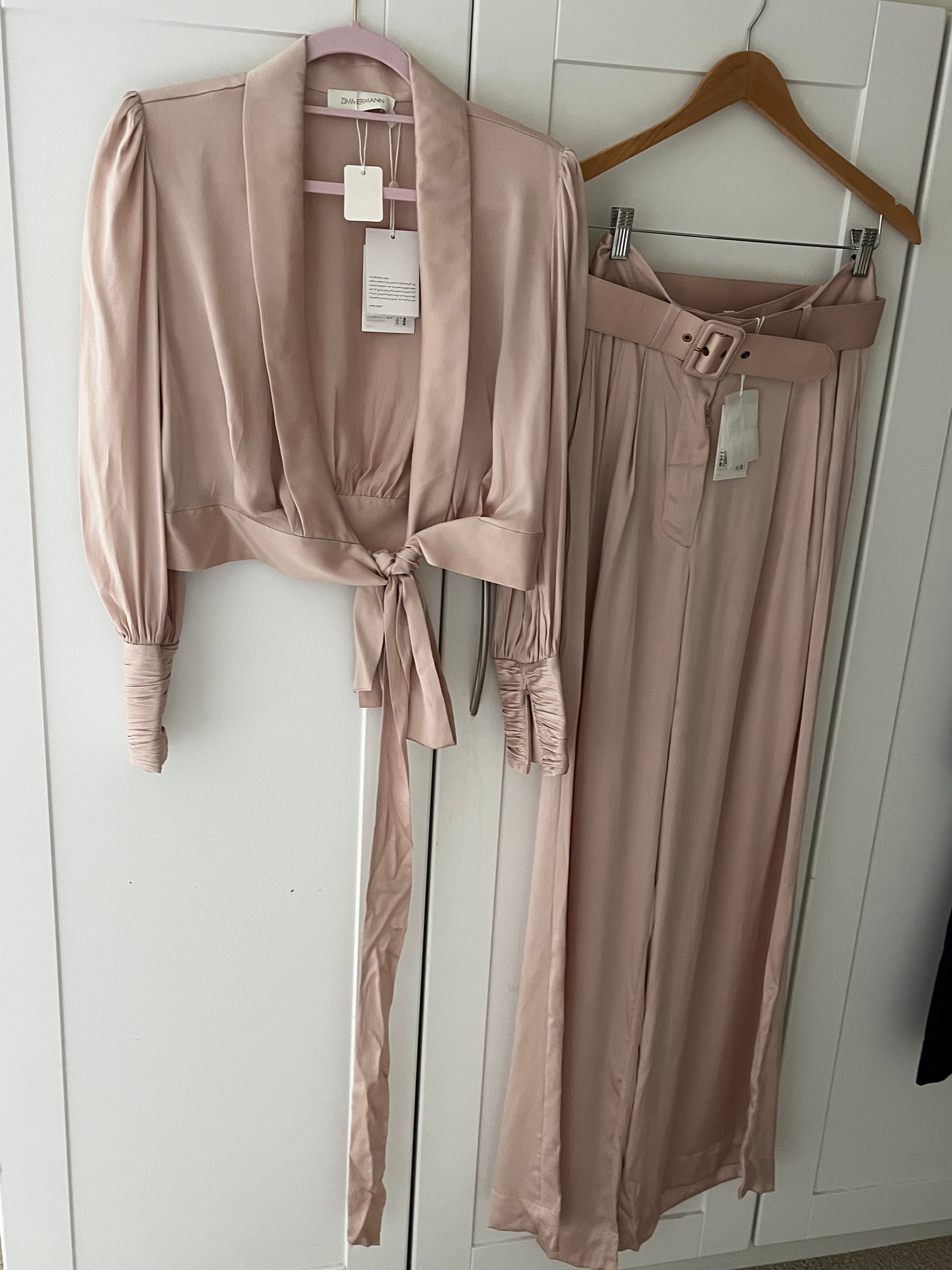 Zimmermann 2 Piece Top and Trousers Size 1