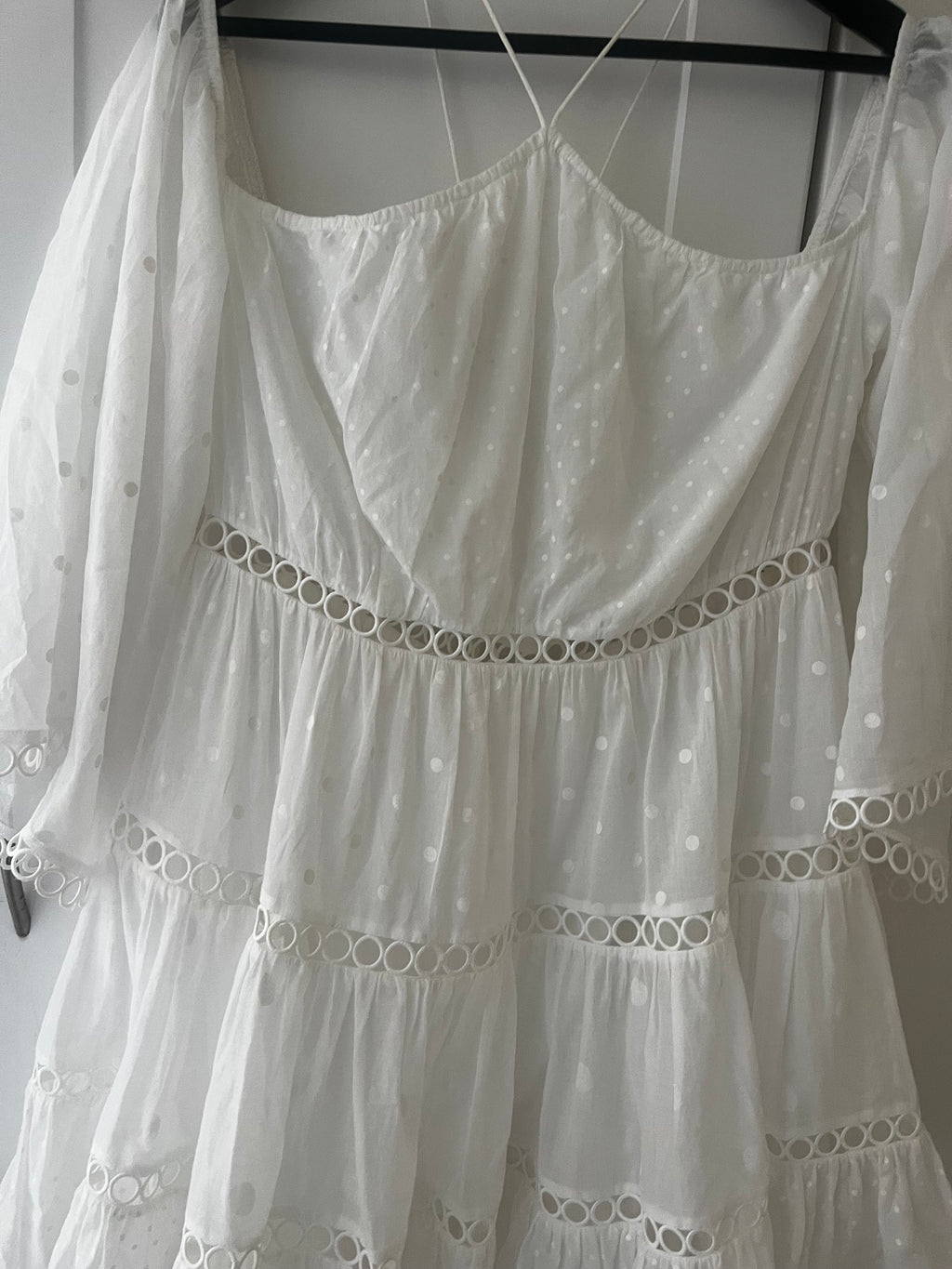 Zimmermann White Dress Size 2 (10/12)
