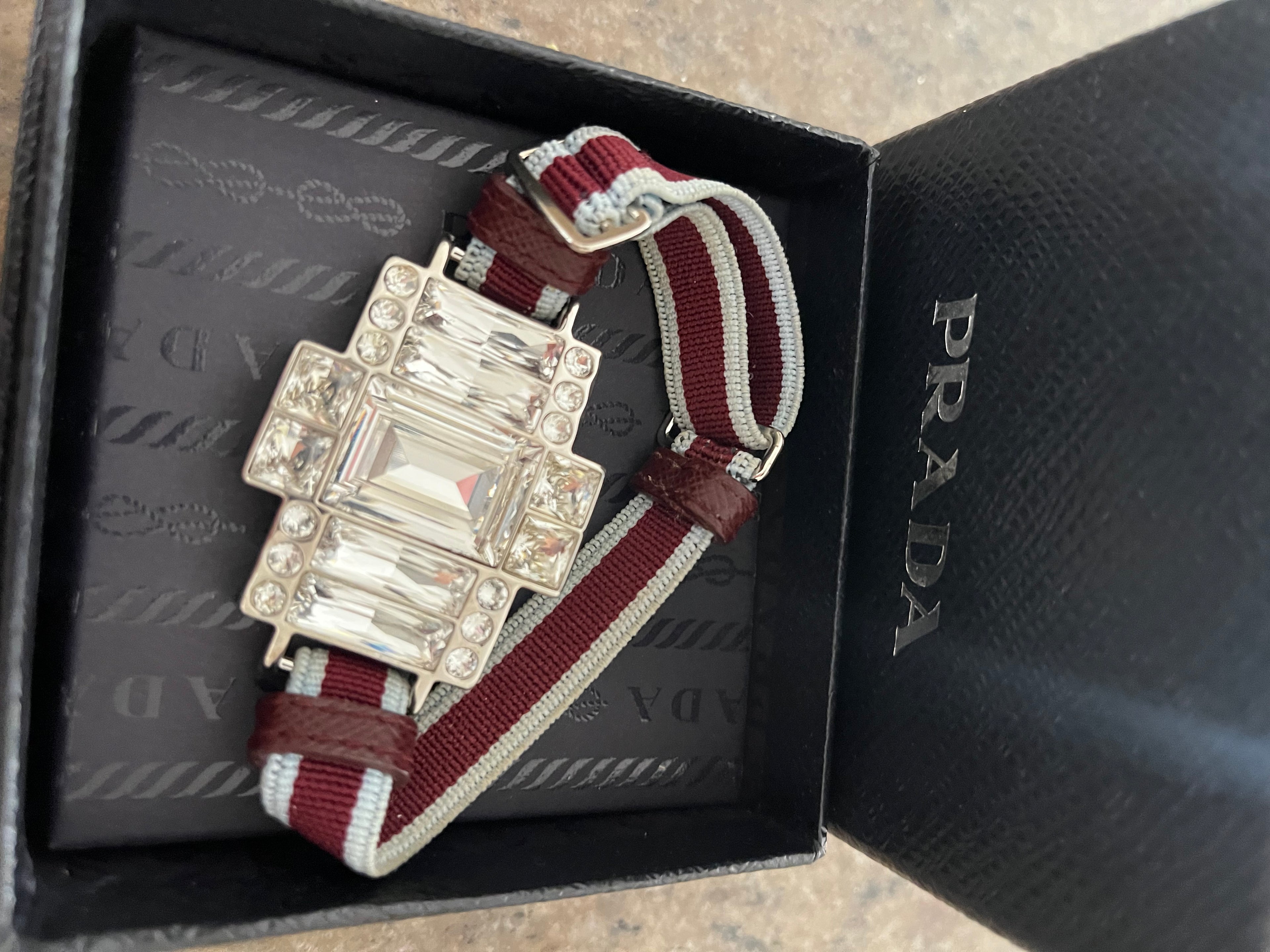 Prada Crystal Bracelet