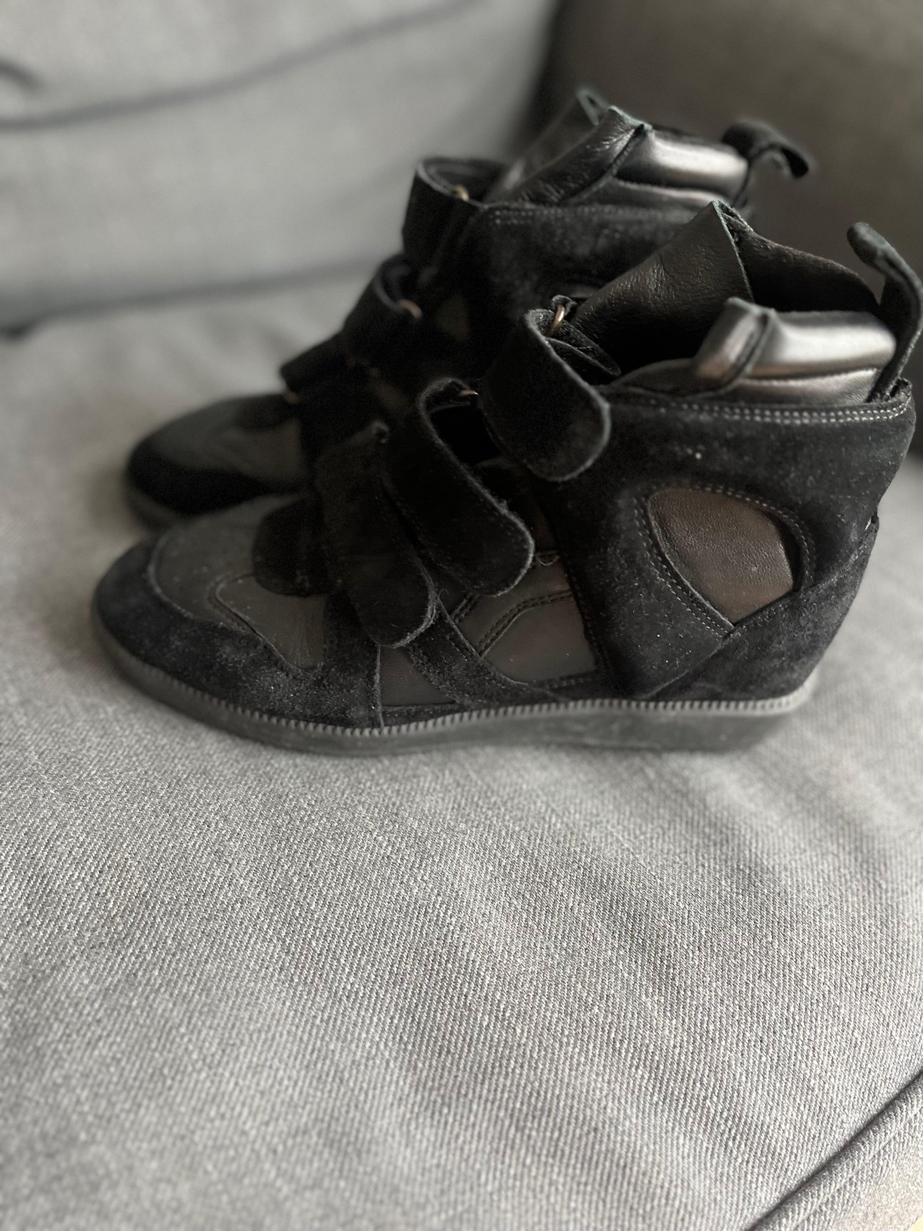 Isabel Marant Suede & Leather High Tops Size 38