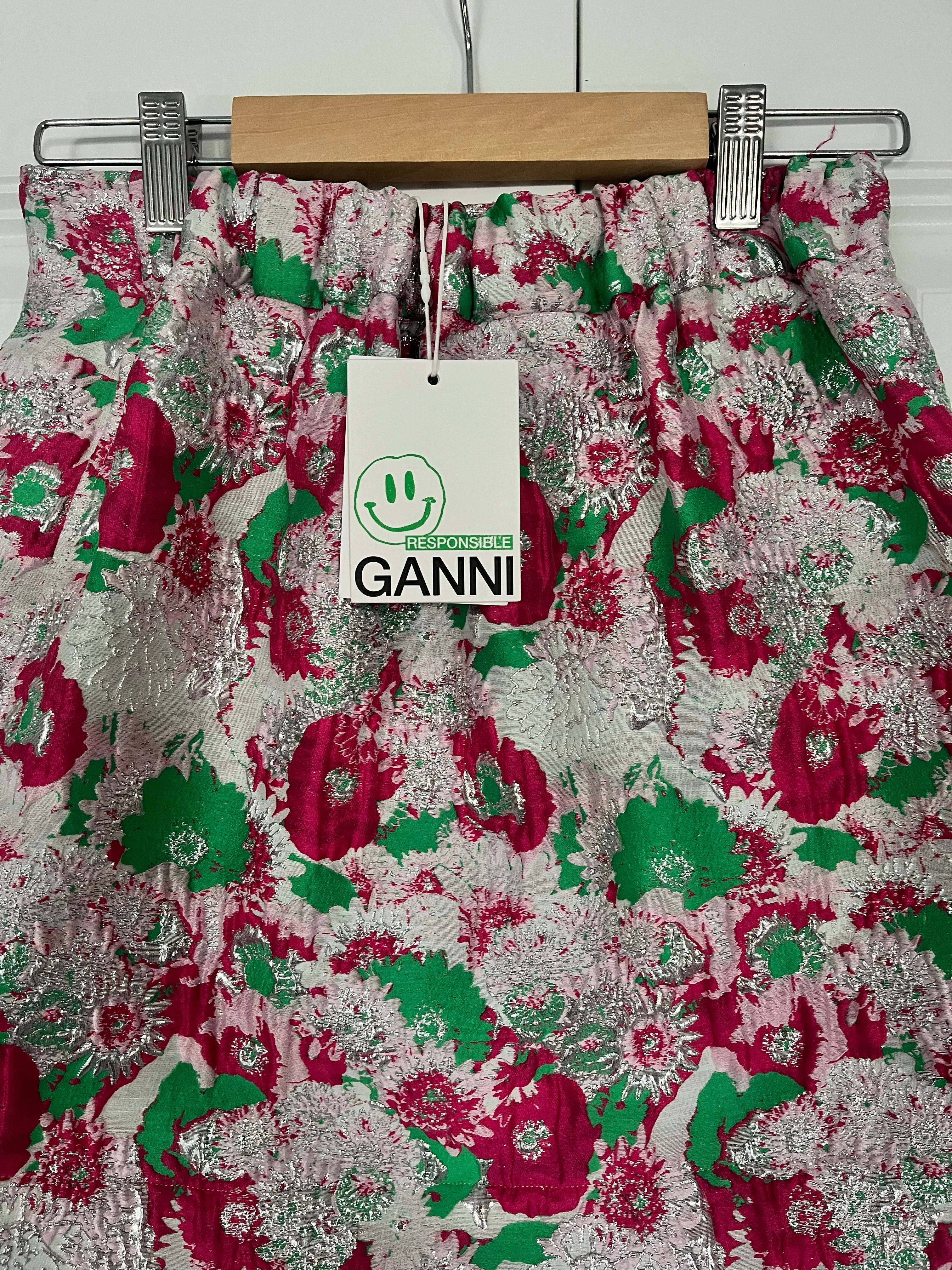 Ganni Jacquard Skirt Size 34
