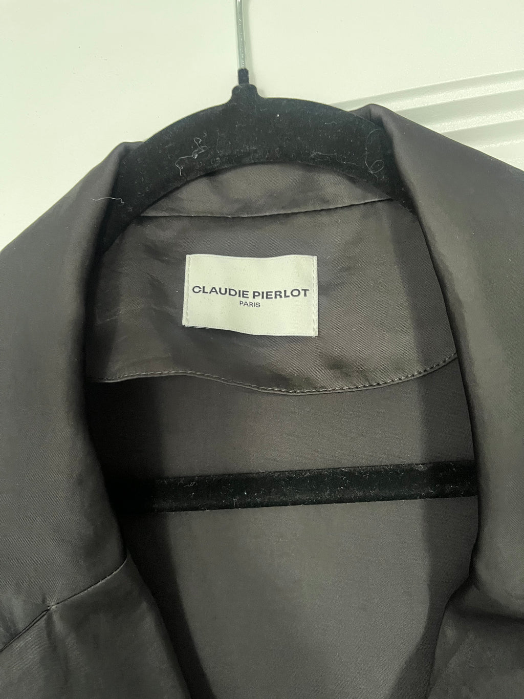 Claudie Pierlot Black Blouse Size 38