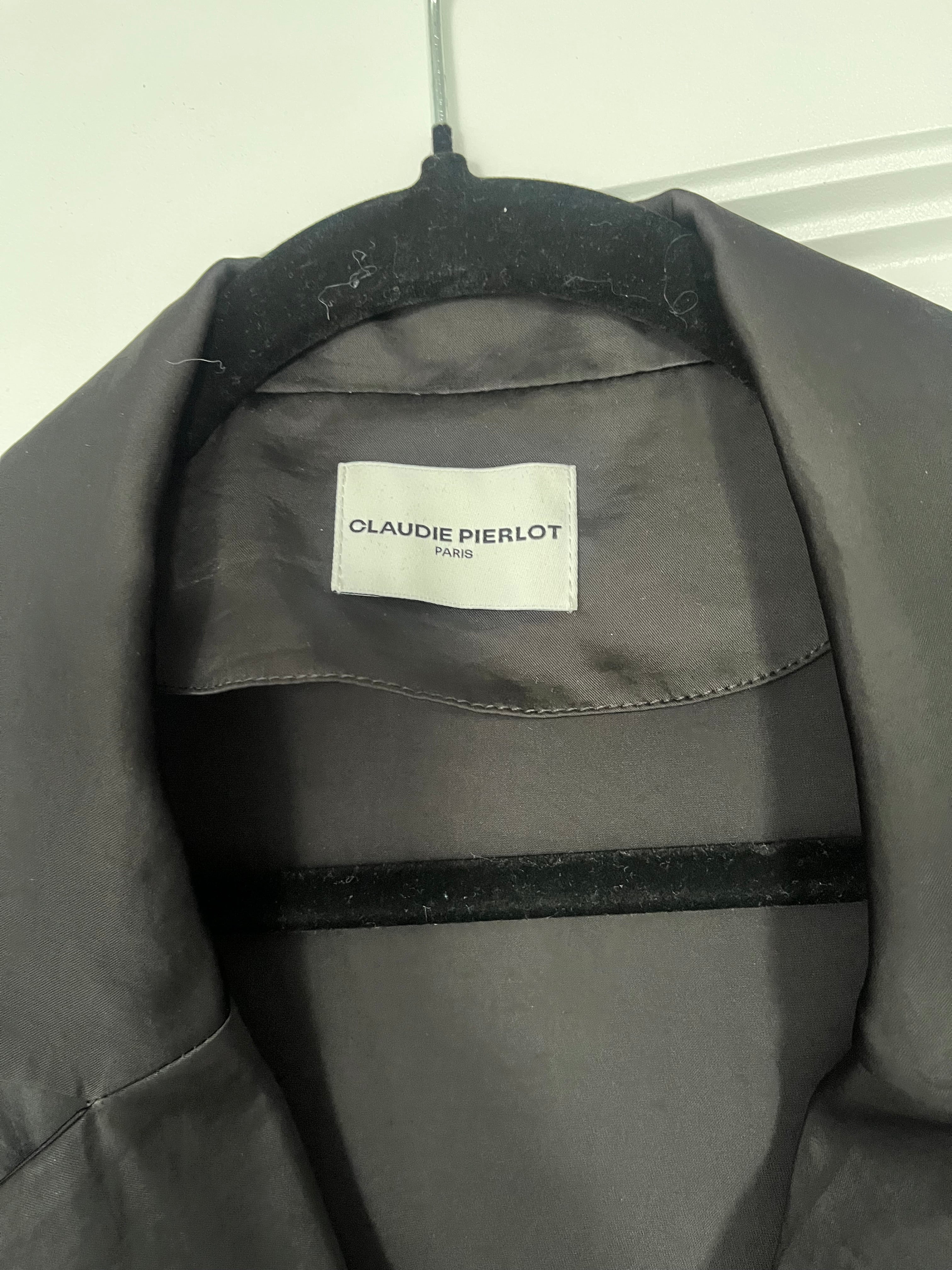 Claudie Pierlot Black Blouse Size 38