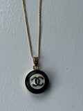 Repurposed Chanel Button Necklace