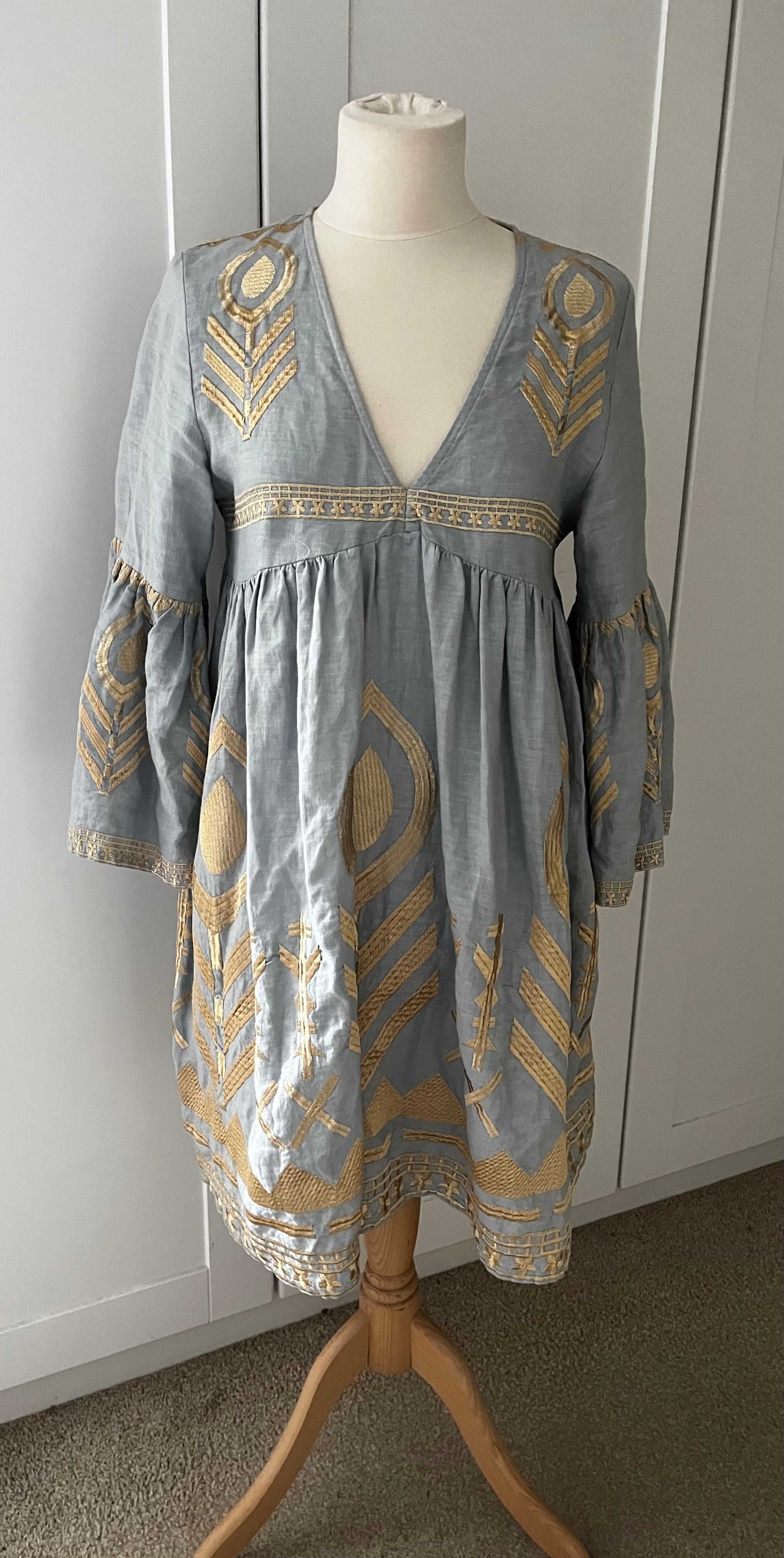 Greek Archaic Kori Dress Size S