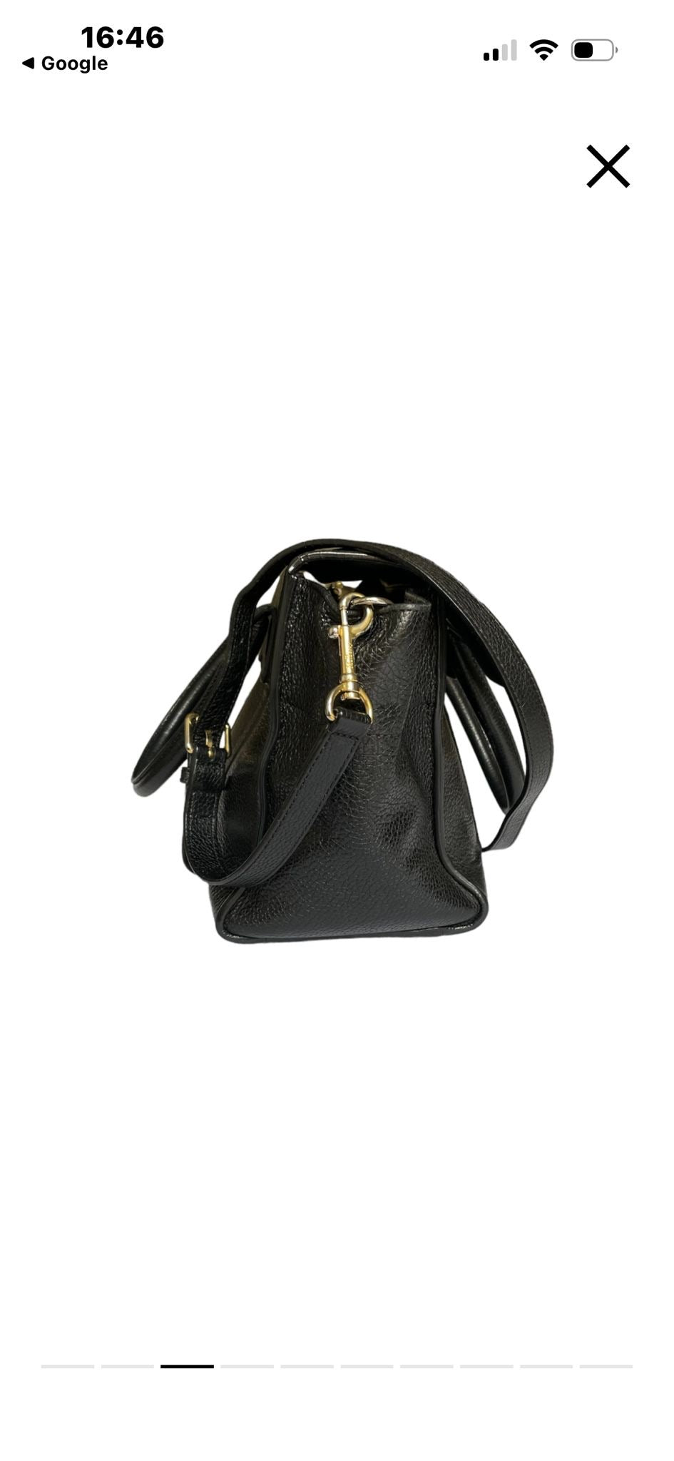 Mulberry Small Black Bayswater