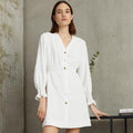 Sandro White Dress Size 38