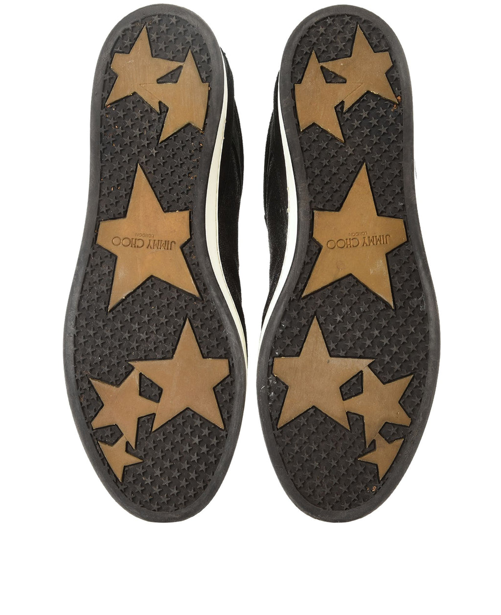 Jimmy Choo Black Suede ‘Miami’ Trainers Size 39