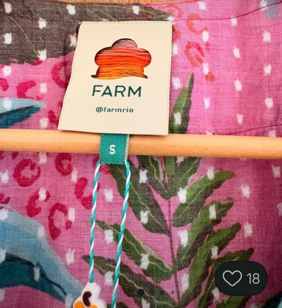 Farm Rio Dress Size S