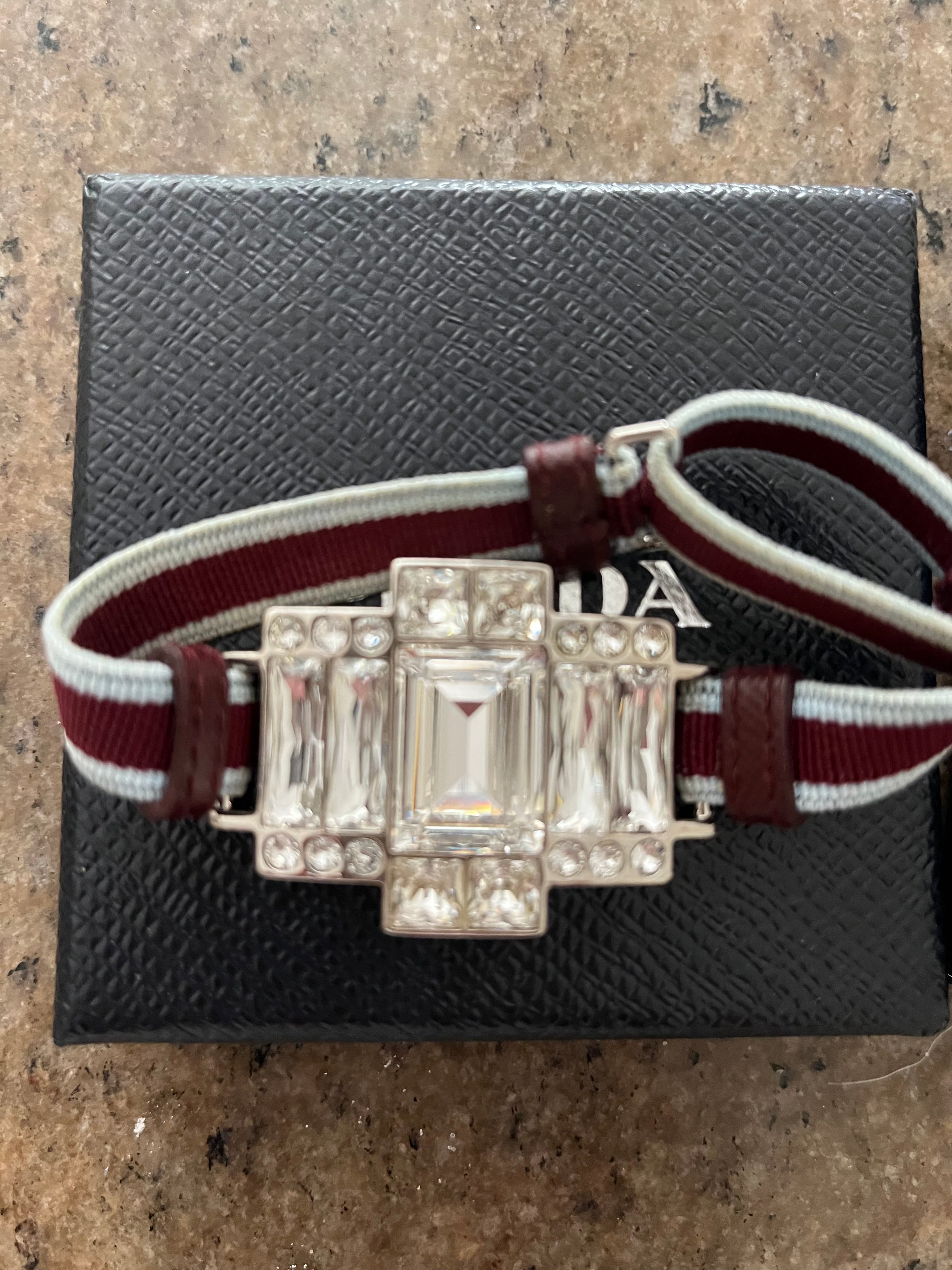Prada Crystal Bracelet