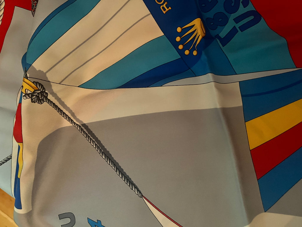 Rolex Silk Nautical Scarf