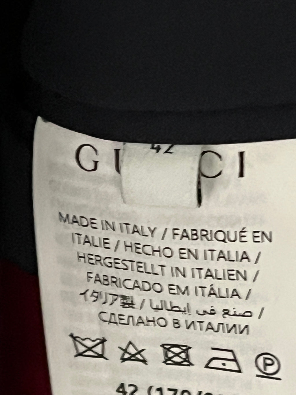 Gucci Trouser Suit Size 42