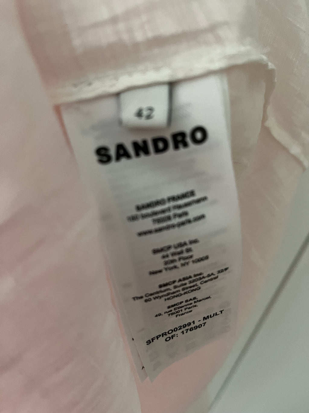 Sandro Dress Size 42