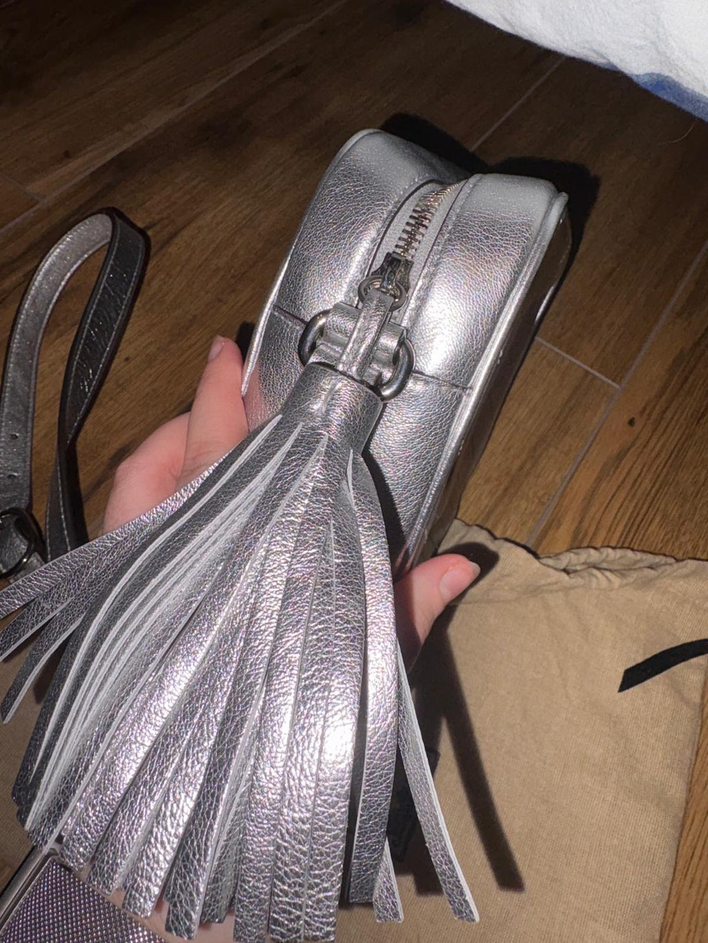 Gucci Silver Blondie Bag Brand New