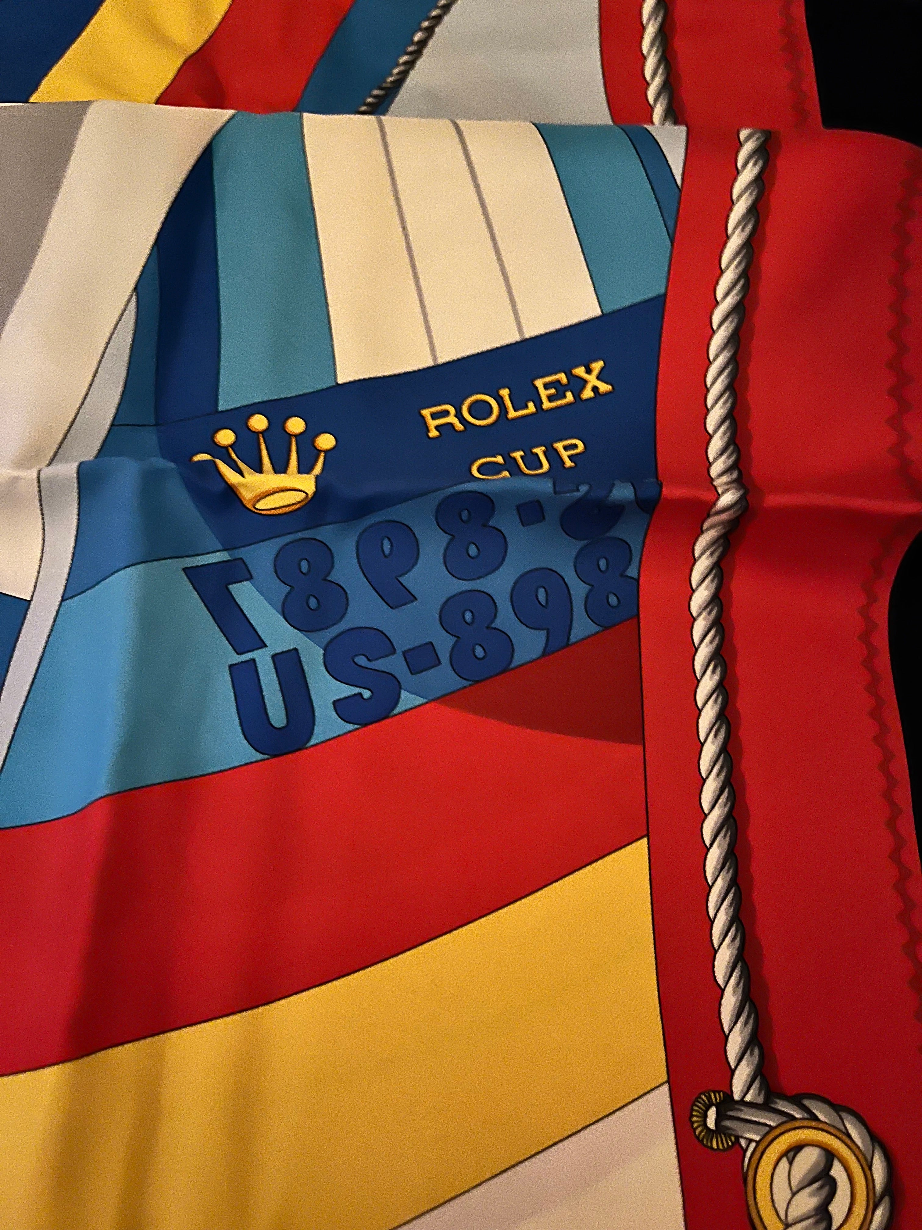 Rolex Silk Nautical Scarf