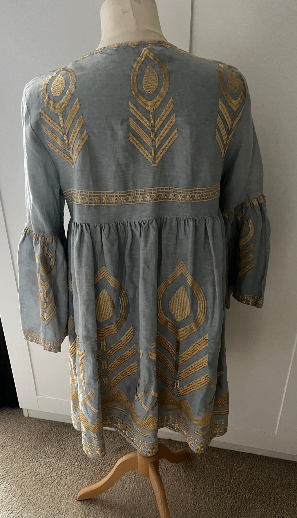 Greek Archaic Kori Dress Size S