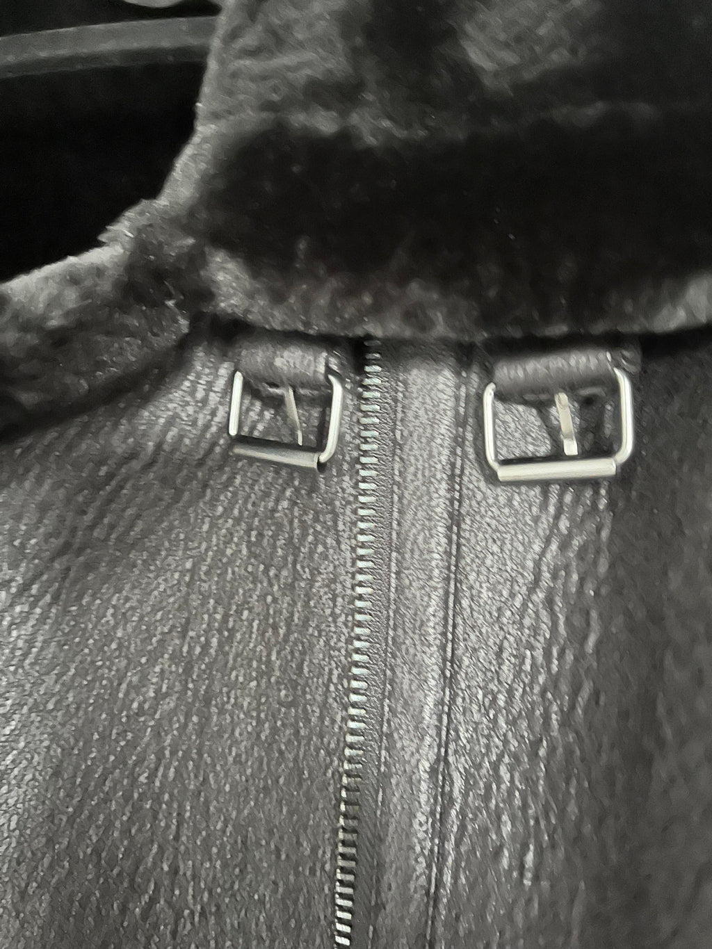 Whistles Black Flying Jacket Size S