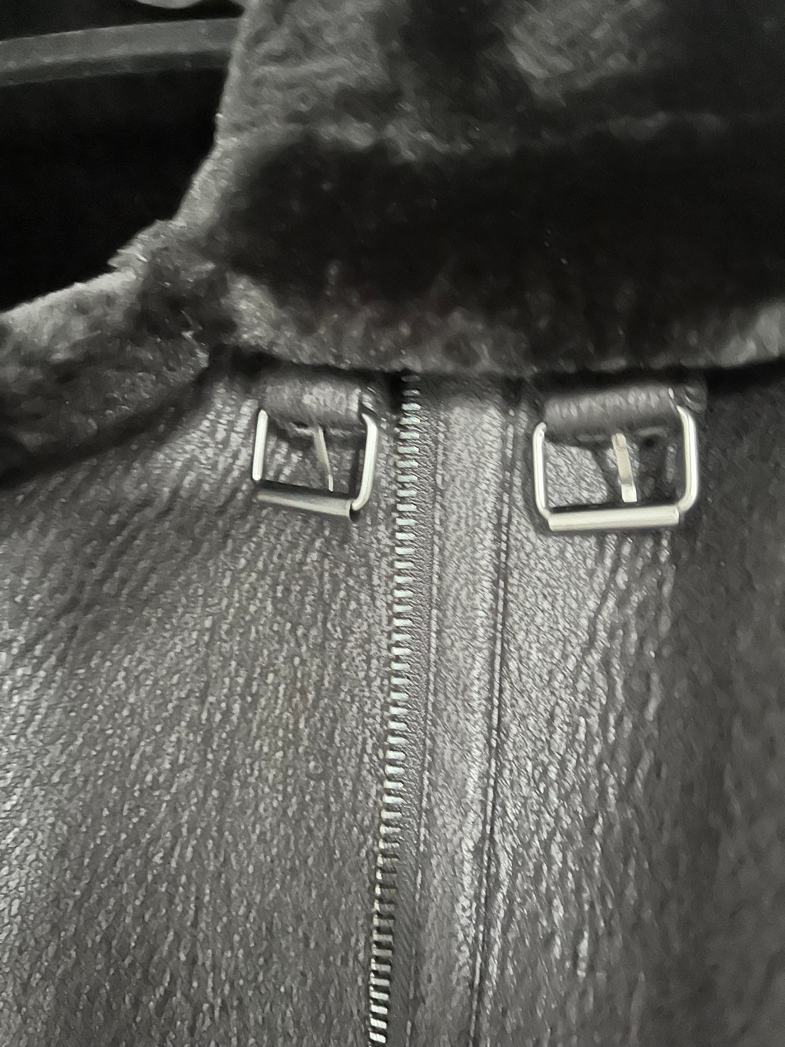 Whistles Black Flying Jacket Size S