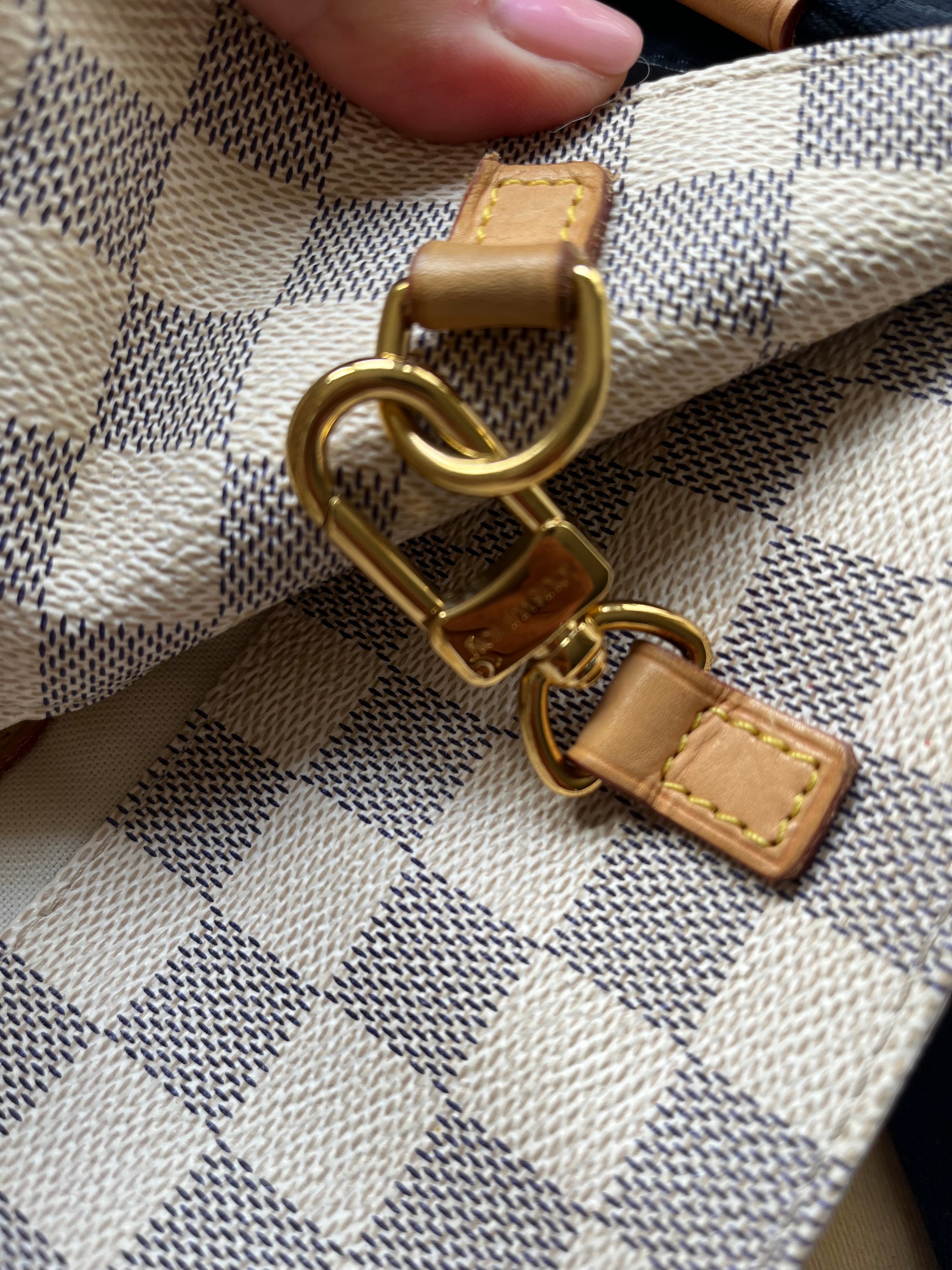 Louis Vuitton Damier Azur Beach Cabas Bag