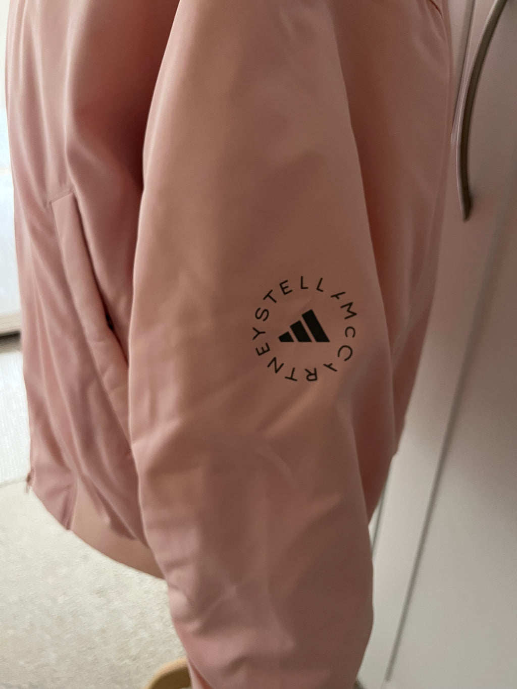 Stella McCartney x Adidas Pink Bomber Size S