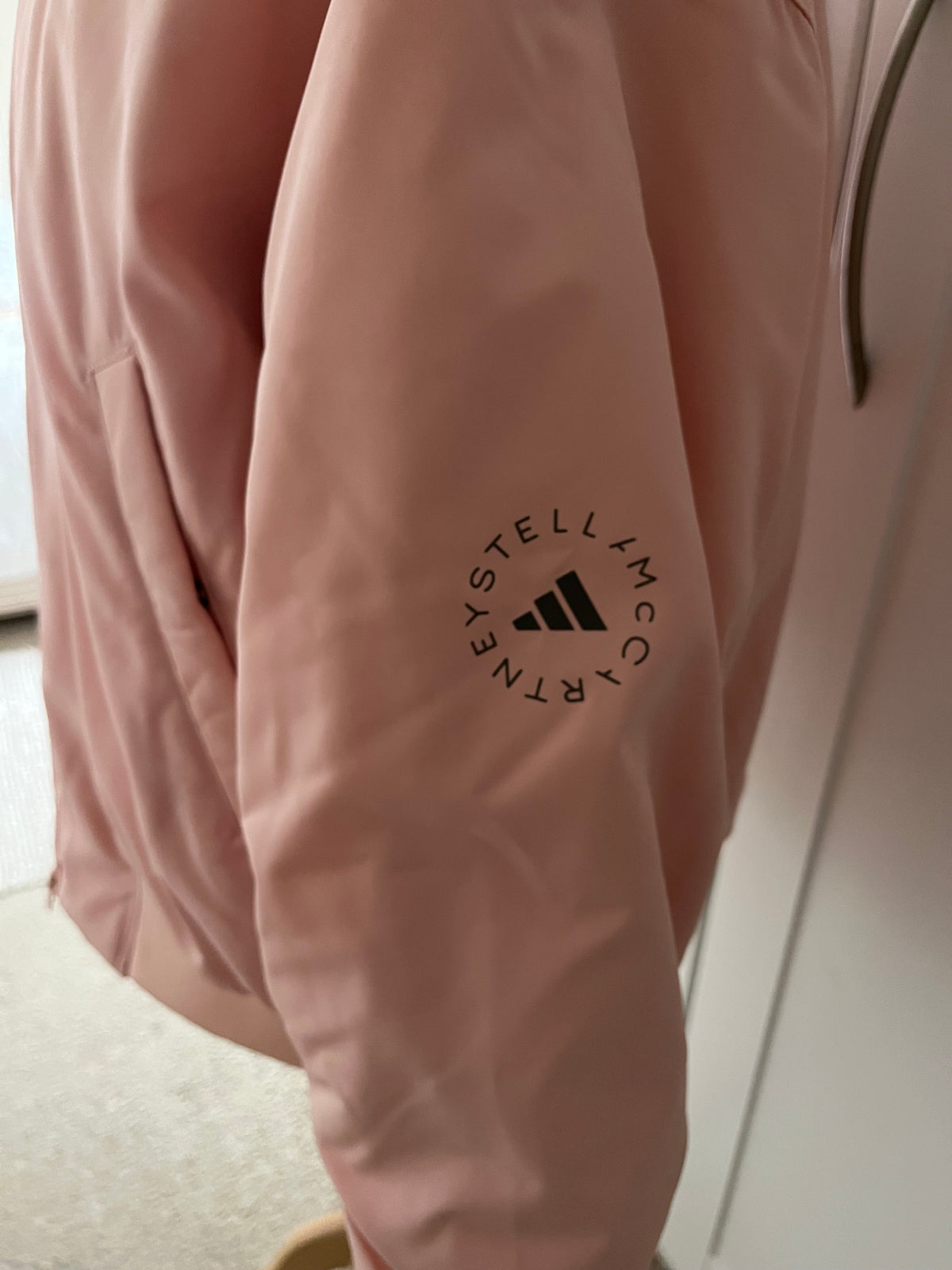 Stella McCartney x Adidas Pink Bomber Size S